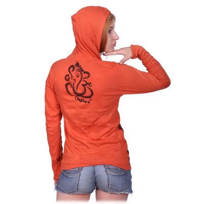 Dámské tričko Sure s kapucí Elephant Orange Thailand