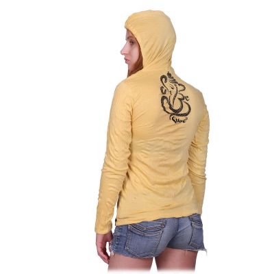 Dámské tričko Sure s kapucí Elephant Yellow Thailand
