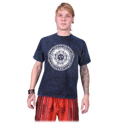 Pánské stonewash tričko Kirat Blue | M, L, XL, XXL