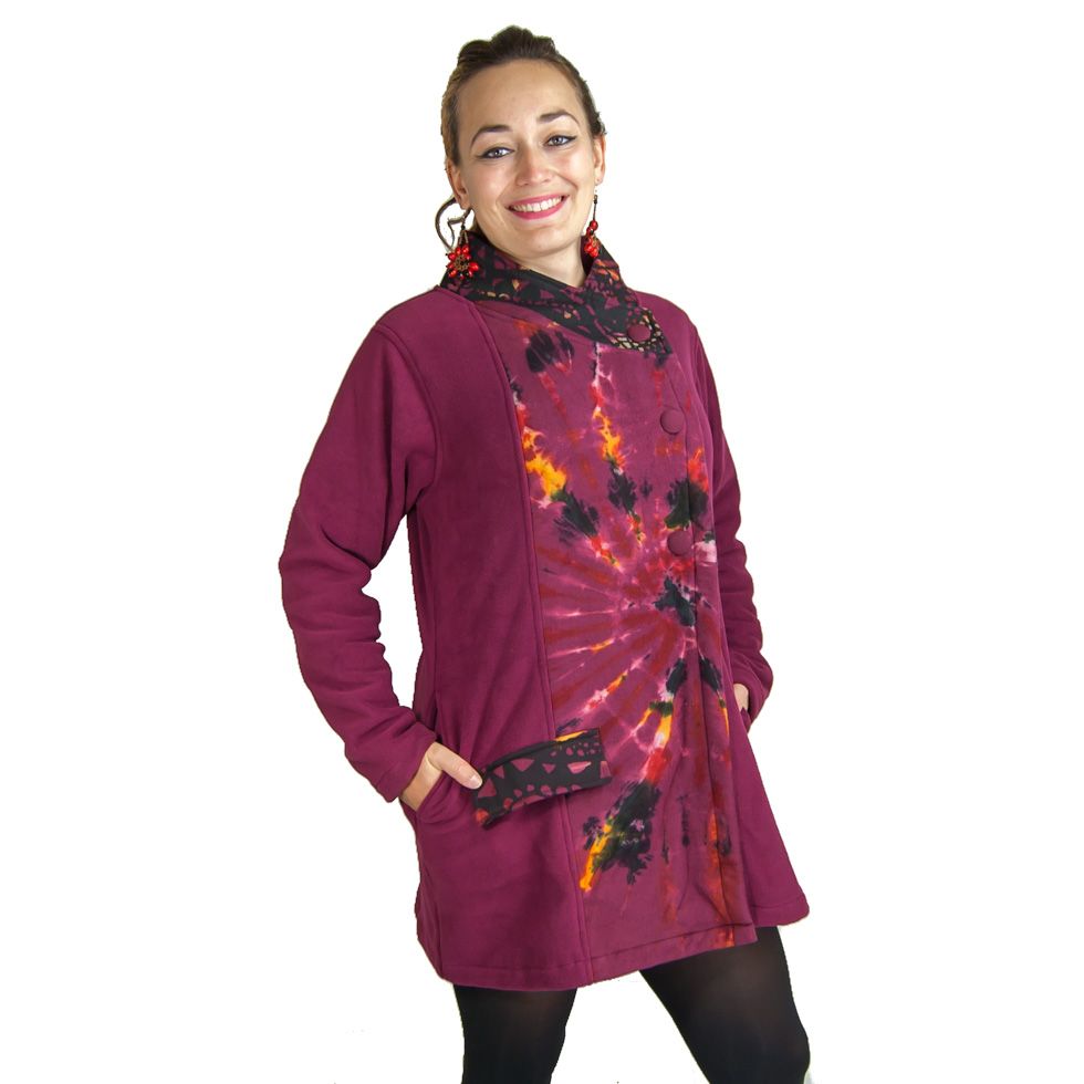 Batikovaný kabát Lakshmi Nepal