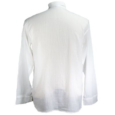 Pánská košile s dlouhým rukávem Tombol White Thailand
