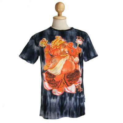 Pánské tričko Sure Ganesh on Lotus Black | M, L, XL