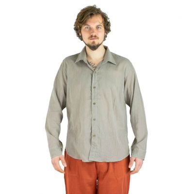 Pánská košile s dlouhým rukávem Tombol Grey | S, M, L, XL, XXXL