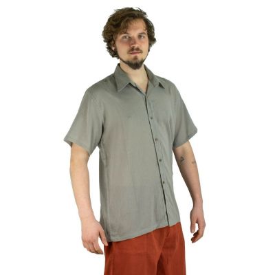 Pánská košile s krátkým rukávem Jujur Grey Thailand