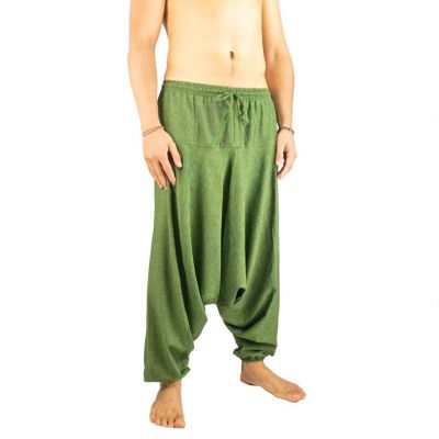 Bavlněné kalhoty typu Alibaba - Badak Hijau Nepal