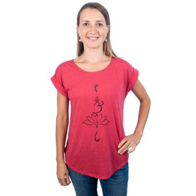 Dámské tričko s krátkým rukávem Darika Harmony Red | S/M, L/XL