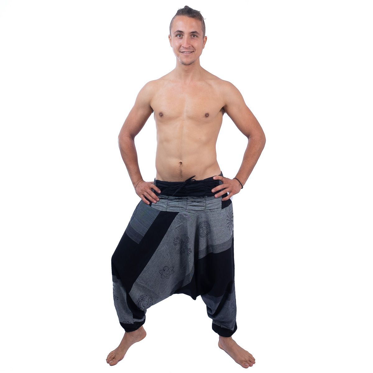 Kalhoty typu Alibaba - Telur Gelap Nepal