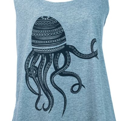 Dámské tílko Darika Octopus Grey Thailand