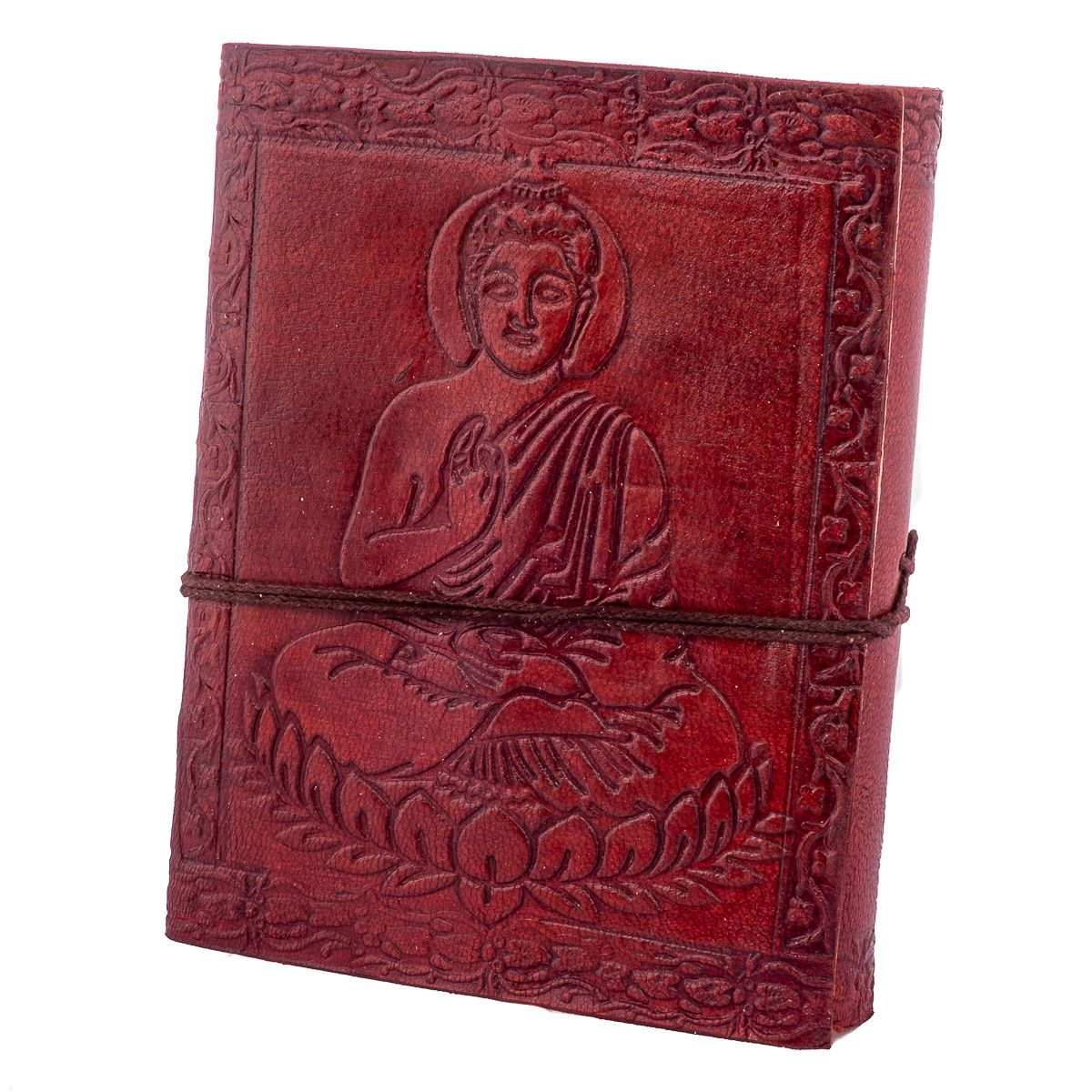 Kožený zápisník Buddha India