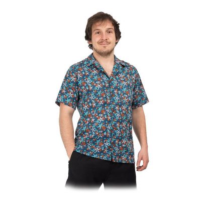 Pánská "havajská košile" Blue Sea | S, M, L, XL, XXL