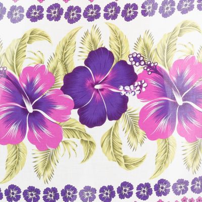 Sarong / pareo Hibiscus Purple Thailand