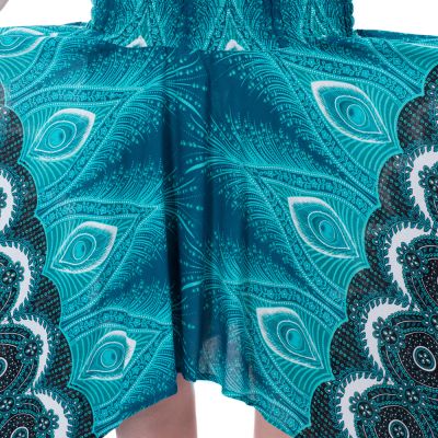 Cípatá sukně / šaty s elastickým pasem Malai Khadija Thailand