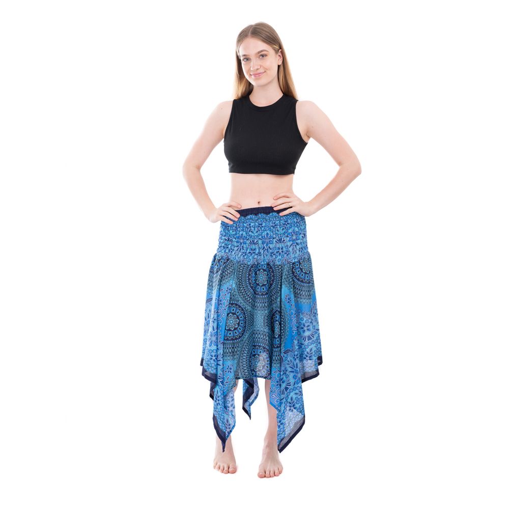Cípatá sukně / šaty s elastickým pasem Malai Kiet Thailand
