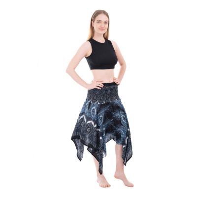 Cípatá sukně / šaty s elastickým pasem Malai Satvik | UNI