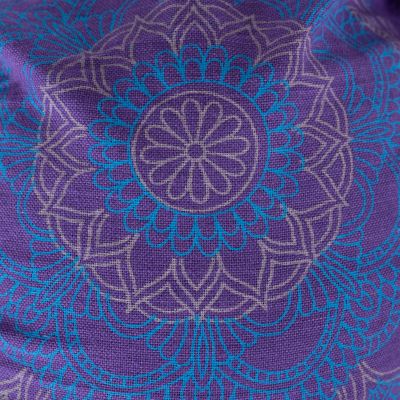 Čelenka s potiskem mandaly Ismerie Purple Nepal