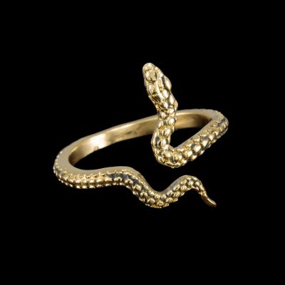 Mosazný prsten Boa