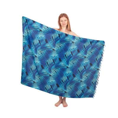 Sarong / pareo / plážový šátek Daphne Blue