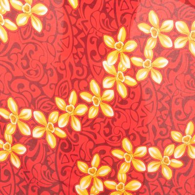 Sarong / pareo / plážový šátek Narcissus Red Thailand