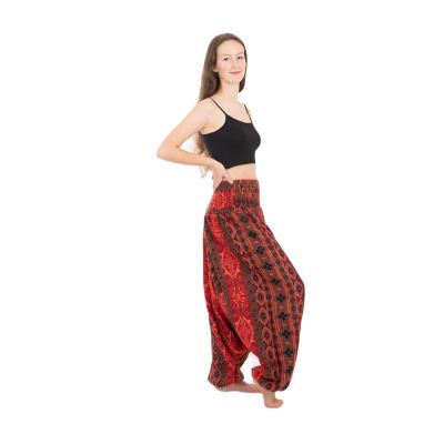 Teplé akrylové turecké kalhoty Jagrati Merah India