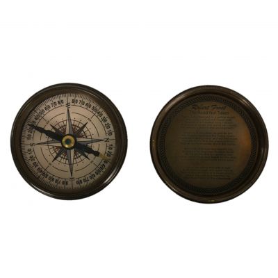 Mosazný retro kompas Kelvin & Hughes London 1917 India