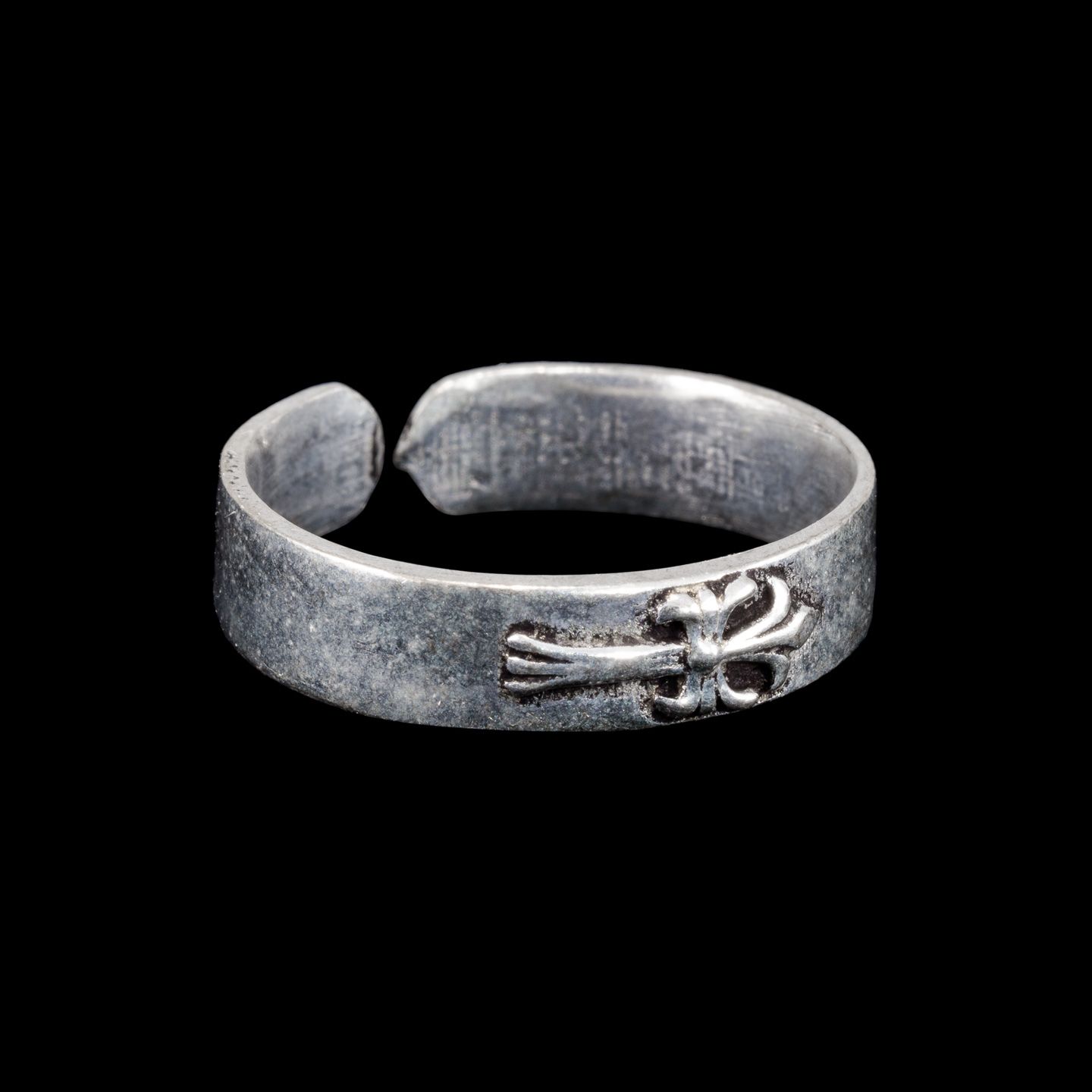 Prsten na nohu z německého stříbra Medieval Cross India