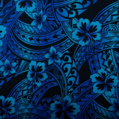 Sarong / pareo / plážový šátek Sibyl – modrý Thailand