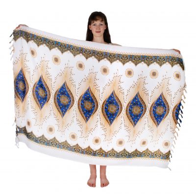 Sarong / pareo / plážový šátek Jomana Blue