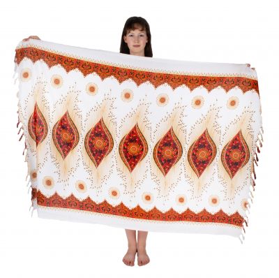 Sarong / pareo / plážový šátek Jomana Red