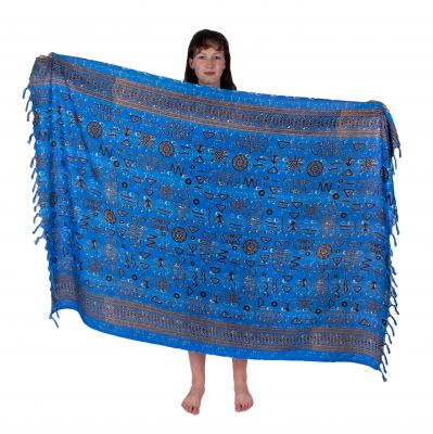 Sarong / pareo / plážový šátek Visgraat Blue