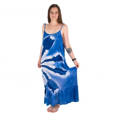 Batikované šaty na ramínka Giovanna | UNI