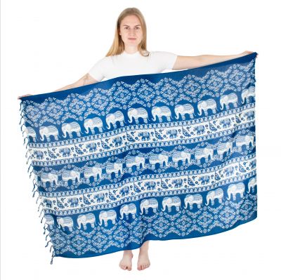 Sarong / pareo / plážový šátek Dramblys Cerulean Blue