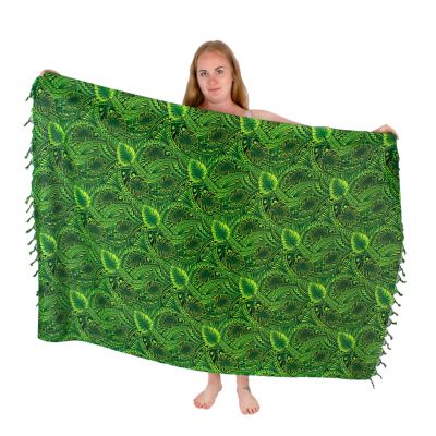 Sarong / pareo / plážový šátek Nyambura Green
