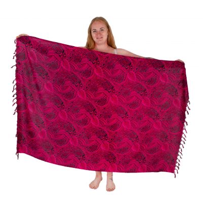 Sarong / pareo / plážový šátek Nyambura Pink