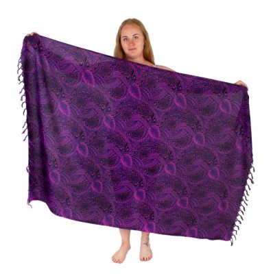 Sarong / pareo / plážový šátek Nyambura Purple