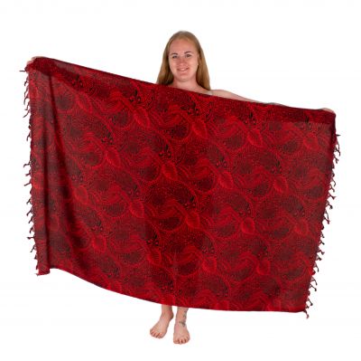 Sarong / pareo / plážový šátek Nyambura Red