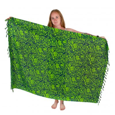 Sarong / pareo / plážový šátek Wangari Green