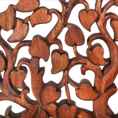 Vyřezáváná dřevěná dekorace / soška Strom Indonesia