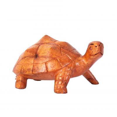 Dřevěná figurka Suchozemská želva