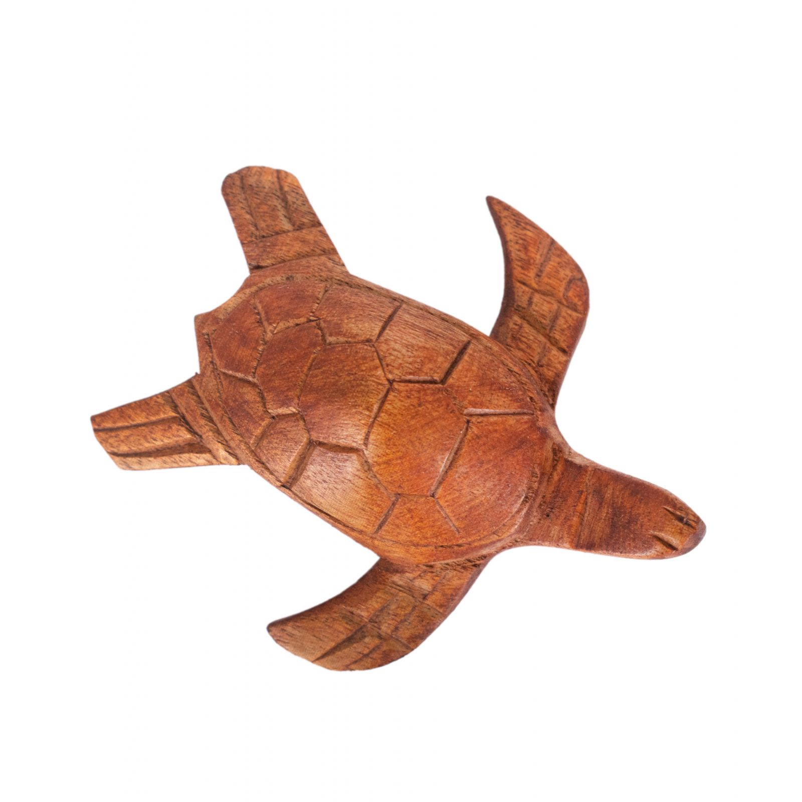 Dřevěná figurka Vodní želvička Indonesia