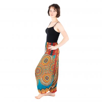Harémové kalhoty s mandalami Tansanee Njeri Thailand