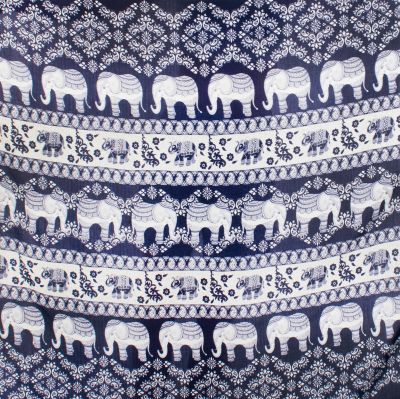Sarong / pareo / plážový šátek Dramblys Dark Blue Thailand