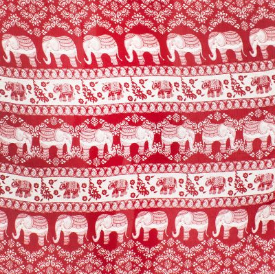 Sarong / pareo / plážový šátek Dramblys Red Thailand