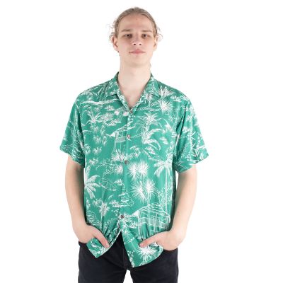 Pánská "havajská košile" Lihau Beach House | M, L, XL, XXL, XXXL