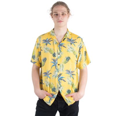 Pánská "havajská košile" Lihau Pineapple | M, L, XL, XXL, XXXL