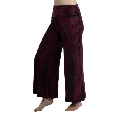 Široké kalhoty / Kalhotová sukně Yvette Spirit Purple | UNI