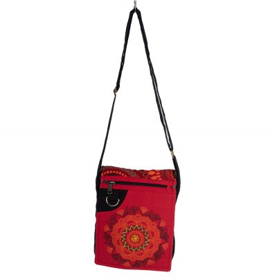 Taštička / kabelka na doklady s potiskem mandaly Parvati Red