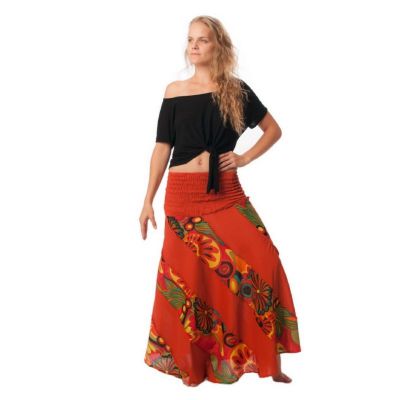 Dlouhá etno maxi sukně Hawa Jeruk India