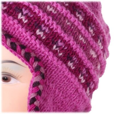 Vlněná čepice Annapurna Pink