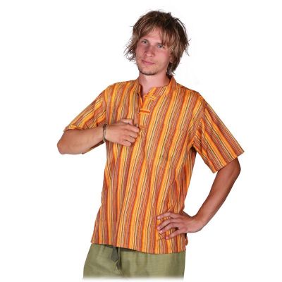 Kurta Pendek Astam - pánská košile s krátkým rukávem | S, XXXL