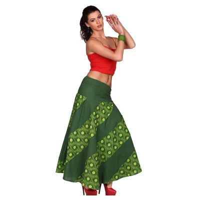 Dlouhá etno maxi sukně Hawa Semak India